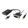 EQUIP 119038 Adapter VGA Male A HDMI Female with Audio