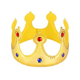 iplusmile Crown Costume Birthday Party Gift 50-58cm Adjustable (59x12cm)