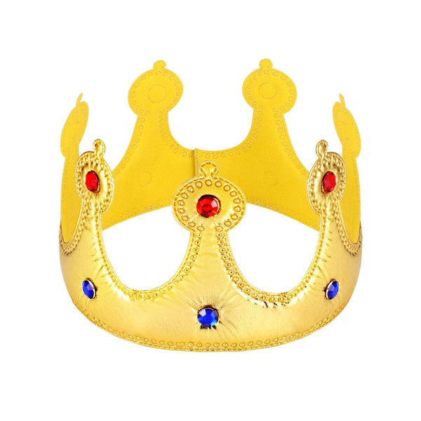 iplusmile Crown Costume Birthday Party Gift 50-58cm Adjustable (59x12cm)