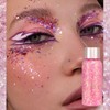 Face & Body Glitter Gel, Sequins Chunky Glitter Liquid Gel,