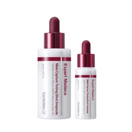 Centellian 24 2026 Latest Product Madeca Mela Ampoule Toning Shot Inexpensive Composition: 3 bottles of 30ml, 1 bottle of 15ml, 3 pieces of 1ml (experience) / 2026 최신상 마데카 멜라앰플 토닝샷 실속구성 30ml 3병, 15ml 1병, 1ml(체험분) 3매