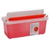 COVIDIEN 5 Quart Sharps Container with Mailbox Style Lid Model: 85131