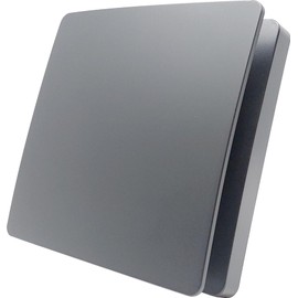 CubeTECH CTEF100t 100mm (4") Quiet Bathroom Extractor Fan with Timer Overrun Delay. Black Smooth.