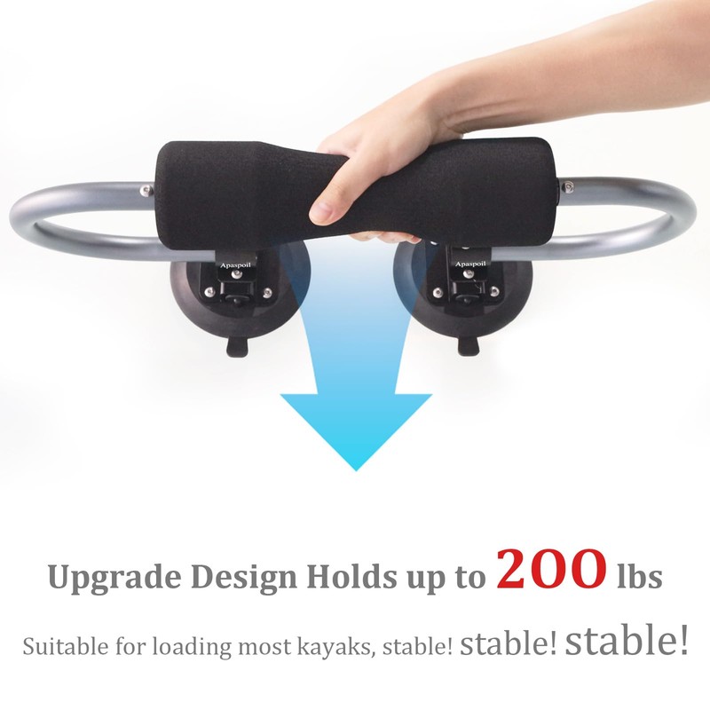 Kayak Roller, Kayak Load Assist with Heavy Duty Pumping Suction
