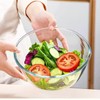 OZY Large Glass Bowl for Sourdough Bread Making,4.9 Quart Glass