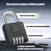 Combination Lock, 4 Digit Combination Lock, Heavy Lock with Combination