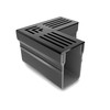 AluSthetic Corner Piece for PVC Threshold Drainage Channel with Anodized