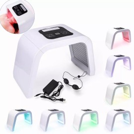 ForeverLily Maquina Facial De Luz Led 7 Colores Para Tratamiento Facial