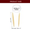 HARFINGTON US Size 17(12mm) Circular Knitting Needles 47 Inch /