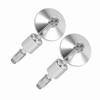1 Pair 7/8" Round Handlebar Bar End Rear View Mirrors