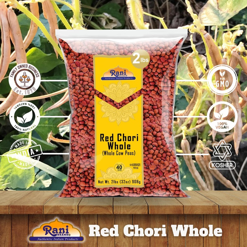 Rani Red Chori Whole (Adzuki Beans) 32oz (2lbs) 908g ~