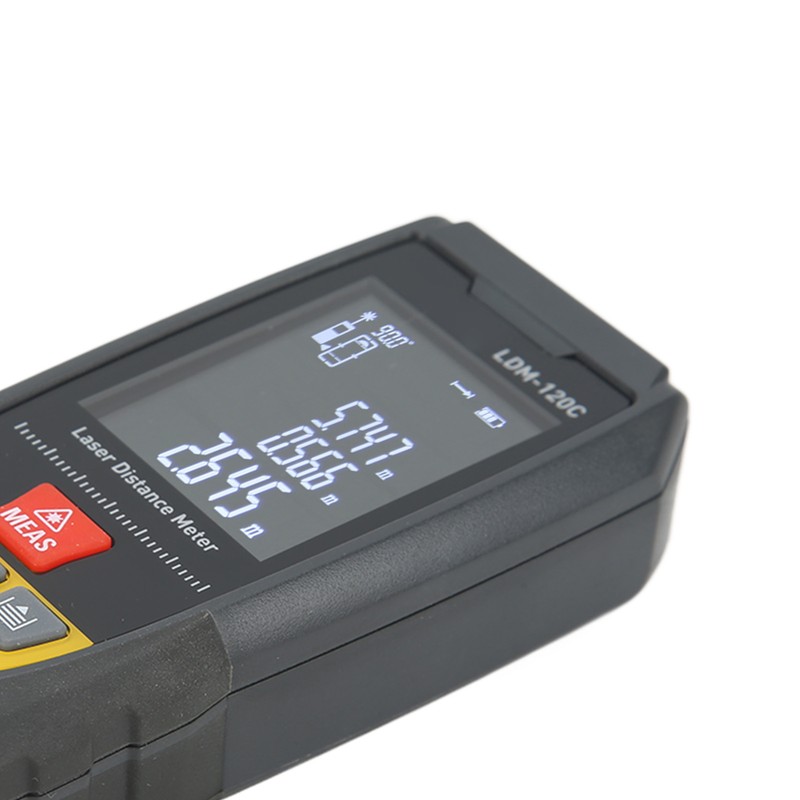 Laser Rangefinder LDM‑120C High Accuracy Antiglare Laser Infrared Electronic Ruler