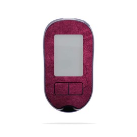 MightySkins Skin Compatible with Accu-Chek Aviva Plus - Pink Gravel | Protective, Durable, and Unique Vinyl Decal wrap Cover | Easy to Apply, Remove, and Change Styles | Made in The USA