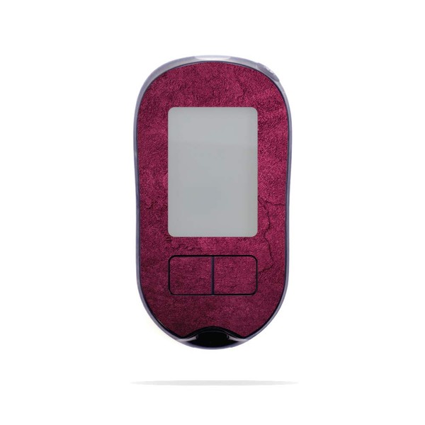 MightySkins Skin Compatible with Accu-Chek Aviva Plus - Pink Gravel