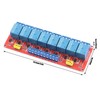 VIFERR 8 Channel Relay Module, 24 V Optocoupler Relay Module