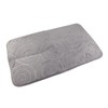 3 PCS Bathroom Mat Set Stone Embossed Toilet Lid Cover