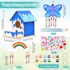 UICCVOKK Pack of 2 Bird House for Painting for Children,