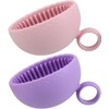 VALICLUD 2piezas Recipiente Para Limpiar Brochas De Maquillaje Mini Cuencos