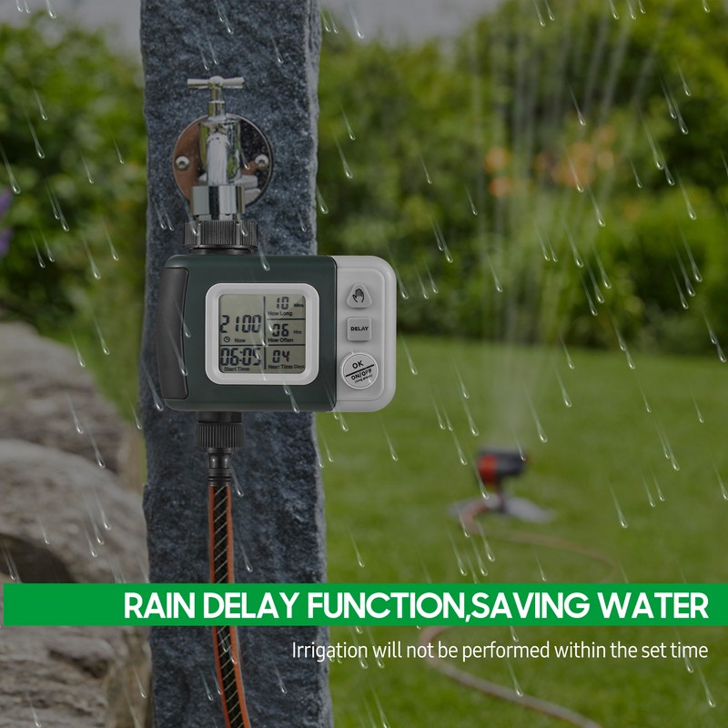Digital Automatic Watering Timer Programmed Garden Irrigation Timer Hose Faucet
