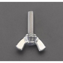 M 4x10mm 蝶ボルト(ｽﾁｰﾙ製/6個)