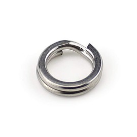 Ollud Fishing Tackle Split Ring (Flat) 100pcs + 3pcs #4 (Load Capacity 17kg) qb500096a04n0