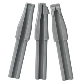 Baluue 3Pcs Duckbill Pencil Sharpener Tools for Eyebrow and Lip Pencils Makeup Pencil Aid Sharpeners Stable and Easy to Use for Consistent Sharp Edges