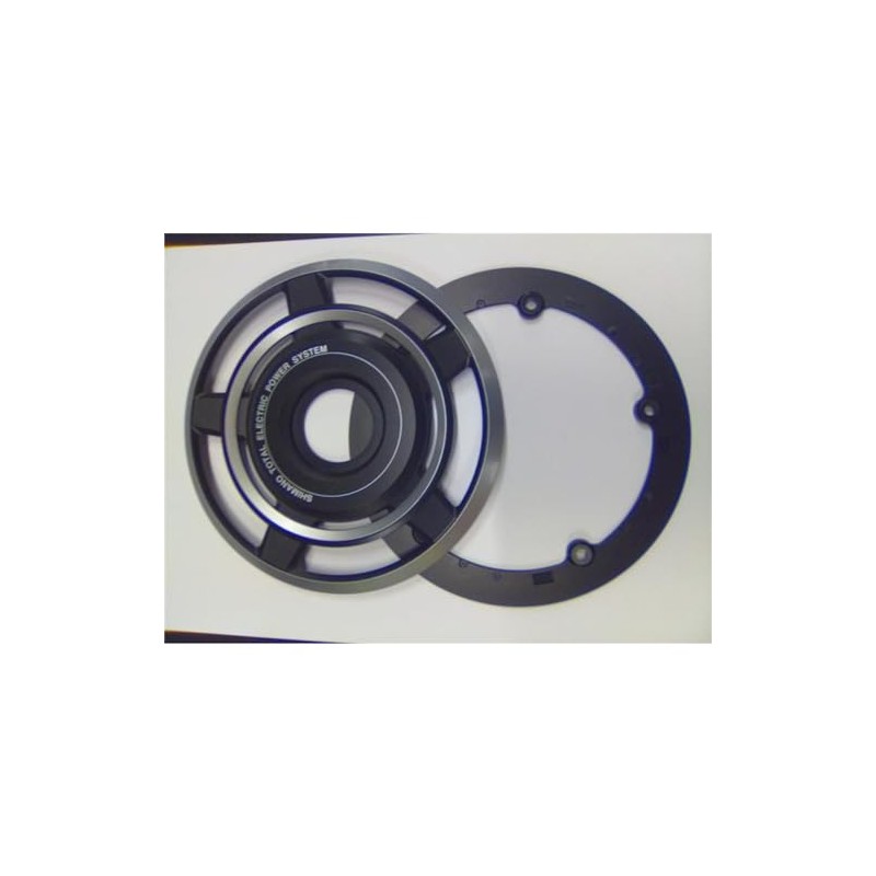 シマノ (SHIMANO) リペアパーツ 44T ダブルチェーンリングカバー 1個 & 取付ボルト (5個) ブラック用