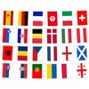 Countries Flags - 26ft/8m, Waterproof, Flags for home, Bar, Restaurant