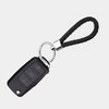 Pebipoo Braided PU Leather Keychains Car Keyring Key Chain Ring