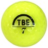 TOBIEMON(トビエモン) ゴルフボール パールボール 公認球 2ピース 1ダース(12個入り) パールイエロー T-B2PY