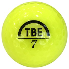 TOBIEMON(トビエモン) ゴルフボール パールボール 公認球 2ピース 1ダース(12個入り) パールイエロー T-B2PY