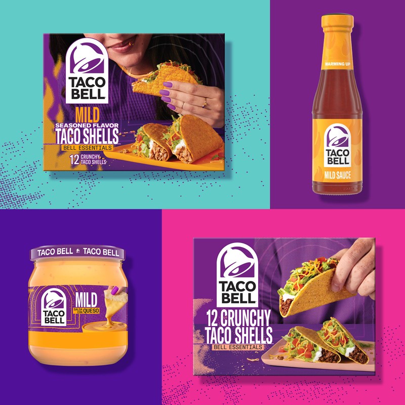 Taco Bell Crunchy Taco Shells (12 ct Box)