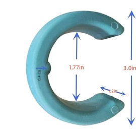 Pool Cleaner Hose Weight W83247 X70105 K12054 K12454 for Baracuda W83247, X70105 MX8 MX6 Compatible with Kreepy Krauly K12054 K12454 Pool Cleaners (4 pieces)