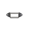 Plum Fittings 1" x 2" Aluminum Fence Stationary Wall Mount