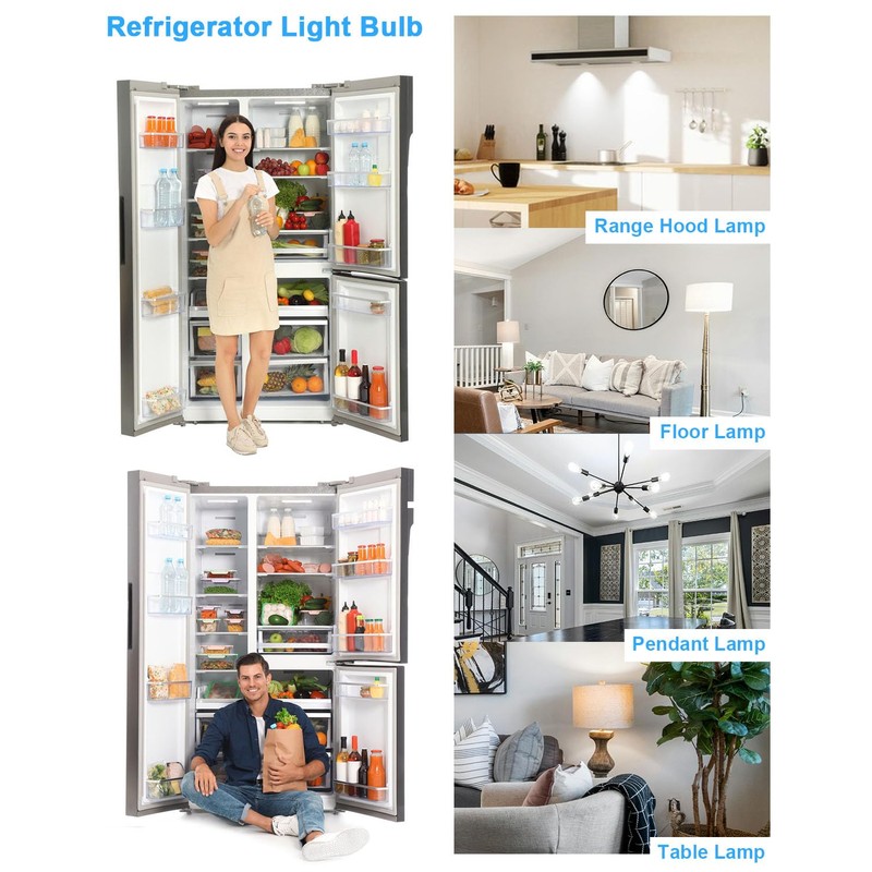 Megereet Refrigerator Bulb KEI D28M KEL 2815 KEI D28X KEL