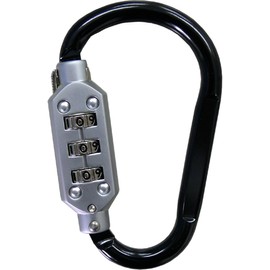 Kontec Dial-Type Lock, D-Lock, Black, Small