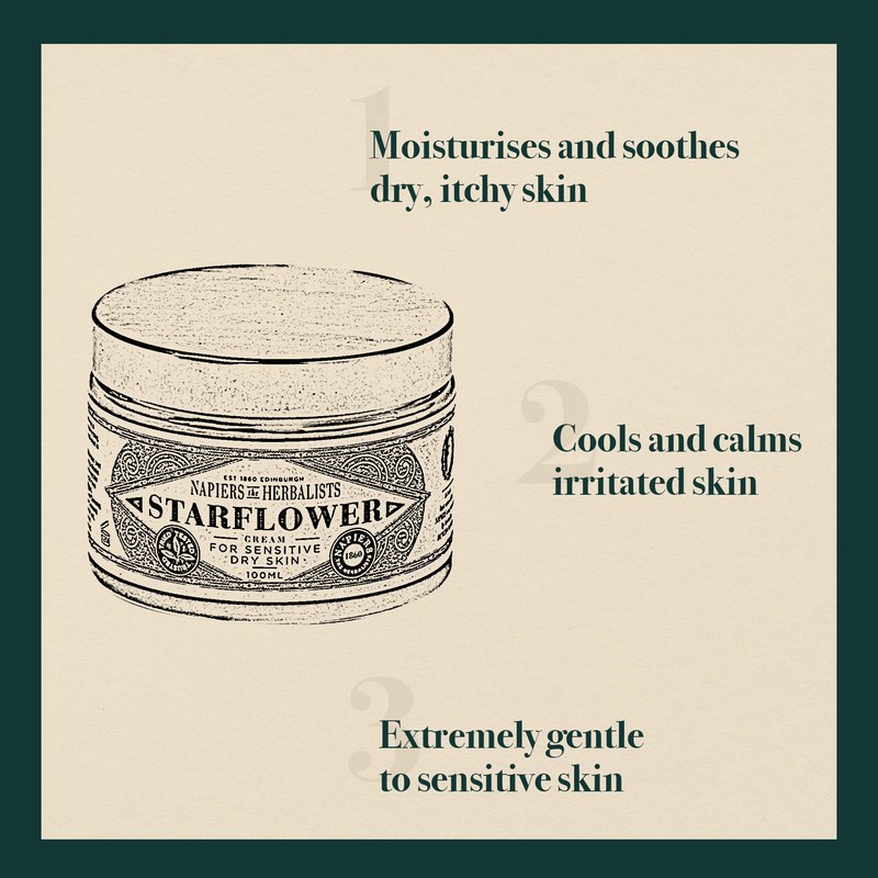 Napiers Starflower Dry Skin Cream | Dry & Sensitive Skin