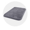 Carvapet Non-Slip, Water Absorbent Bath Mat, Bathroom Rug, Soft Plush,