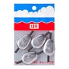 Daiichi Seiko 13 23110 Fishing Tackle with Rubber Tube, Silver