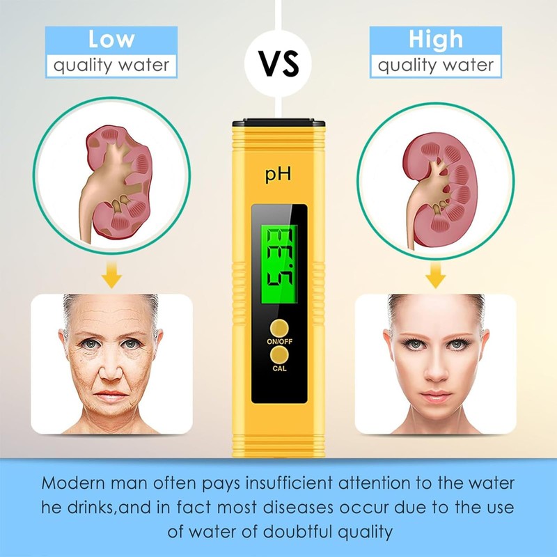 PH Tester, PH Meter, High Accuracy Digital pH Tester (0.01