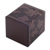 Antique Leather Square Tissue Box Cover/Holder,RHCSZ Table Napkin Case Dispenser,Facial