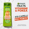 Shampoo Fructis Vitamine & Forza, per capelli fragili, Soggetti a