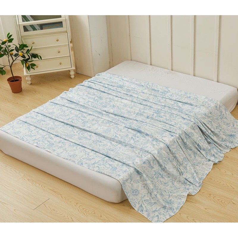 Bed Sheet Single Flat Sheet 59.1 x 98.4 inches (150
