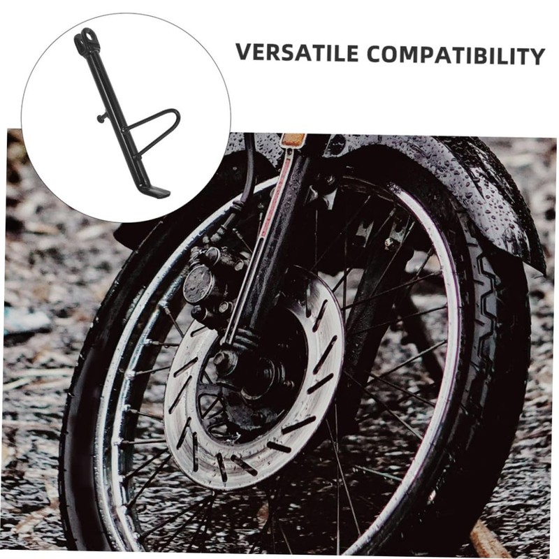 Outanaya Motorcycle Kickstand Adjustable Foot Side Support Stand for Electric