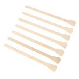 SAFIGLE Wooden Waxing Spatulas 100pcs Disposable Wax Applicator Sticks Natural Color for Sensitive Areas and Facial Hair Removal