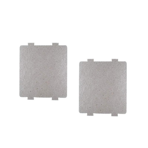 Waveguide Cover Compatible with Frigidaire 5304464061, Microwave Oven Repairing Part Mica Plates Sheets (2 Pack)