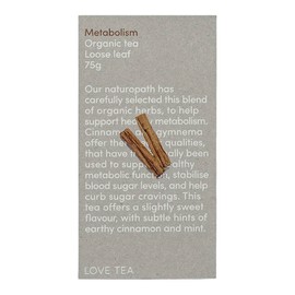 Love Tea Metabolism Loose Leaf Tea, 75g