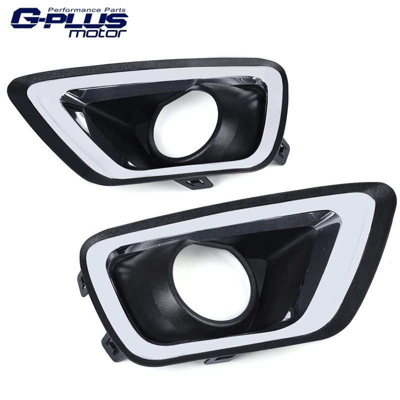 G-PLUS Fog Light Lamps Compatible With 2015-2019 Chevy Colorado Smoke