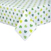 Contemporary Home Living 84" Shamrock Shake St. Patrick's Day Tablecloth