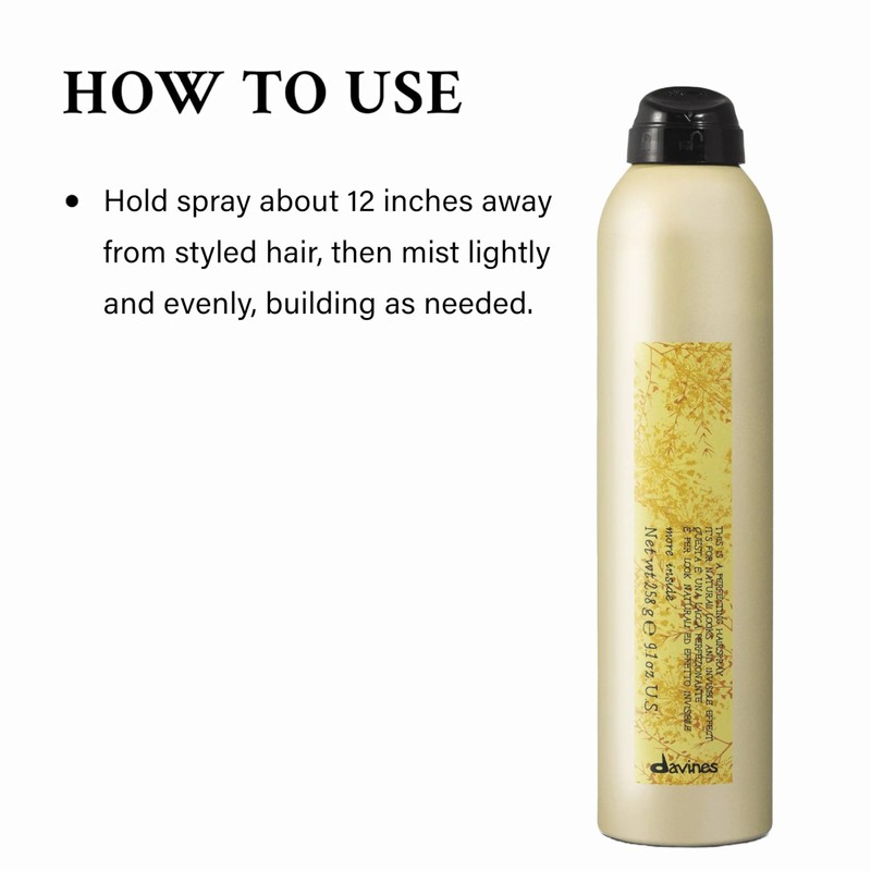 This Is A Perfecting Hairspray